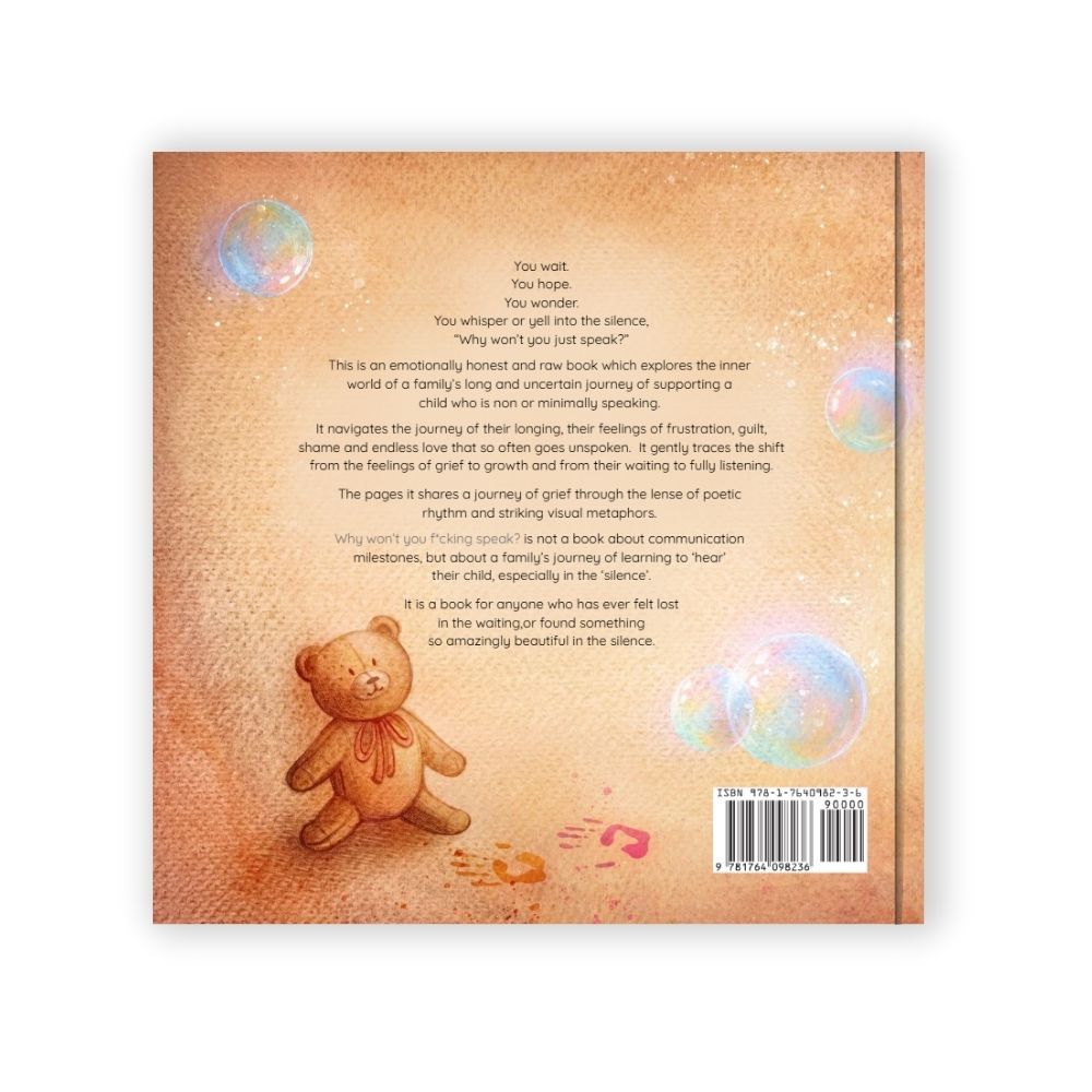 Why won't you f*cking speak?